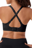 The Triaction Ultra Seamfree Crop Top (Black) Available in size 14 only