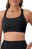 The Triaction Ultra Seamfree Crop Top (Black) Available in size 14 only