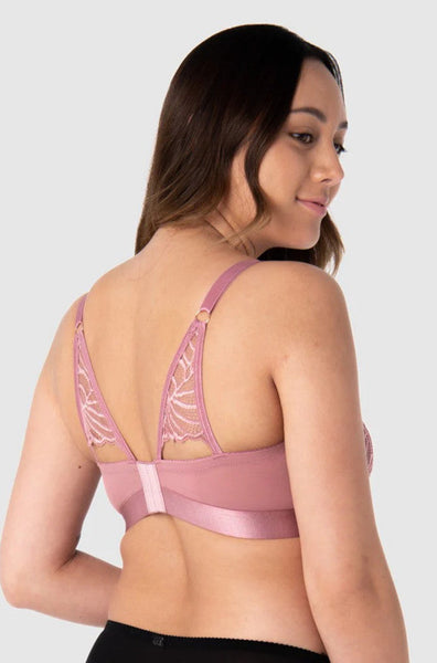 Warrior Wirefree Maternity Bra (Antique Rose) Available in sizes 16B/C, 10D/DD and 10GG/H only
