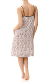 Florence Broadhurst Arabian Birds Chemise Almond Premium Viscose Available in size 2XL only