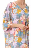 Maggie ¾ Sleeve Kaftan (Multi Colour) Available in size 2XL only