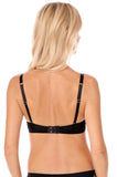 Amoena Alina Wirefree Padded Mastectomy Bra - Black & Sand