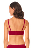 Kyra Wirefree Padded Bra (Chilli & Sand) Available in sizes 10AA,10D, and 10DD only