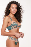 Lindy Thong (Deep lake) Available in size XS only