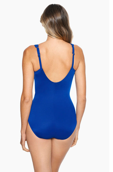 Siren One Piece Swimsuit (Azul Blue) Available in size 8 only
