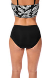 Lanzarote Swim Briefs (Black & White) Available in sizes 14 and 20 only