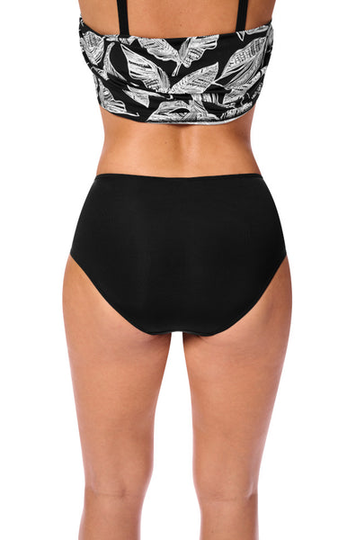 Lanzarote Swim Briefs (Black & White) Available in sizes 14 and 20 only