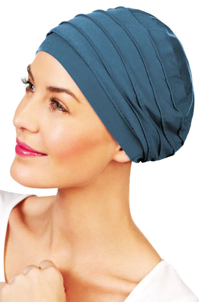 Yoga Bamboo Turban (Ocean Blue)