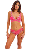 Wacoal Embrace Lace Soft Cup Bra Hot Pink - Floral Wire Free