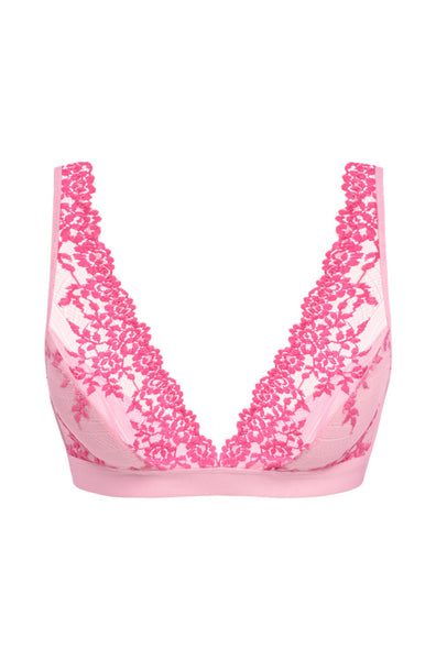 Wacoal Embrace Lace Soft Cup Bralette Rose - Wire Free Size 16