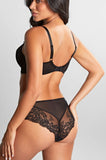 Panache Ana Brazilian Brief Black - Intricate Lace Lingerie
