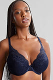 Panache Ana High Apex Plunge Bra Midnight Sequin DD-H Cup
