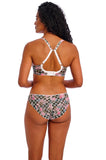 Rose Blossom UW Moulded Plunge Bra (Multi Colour)