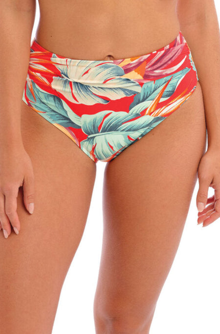 Be Joyful High Waist Swim Briefs (Hearty Blue)  Available in sizes 8 or 20 only