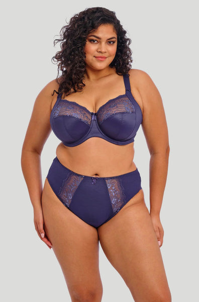 Morgan Underwired Banded Bra (Midnight)