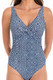 Ferrara Twist One Piece Swimsuit (Ferrara)