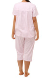 Wild Flowers Cotton PJ Set (Pink) Available in sizes 14-24