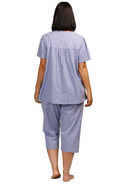Wild Flowers Cotton PJ Set (Blue) Available in sizes 22-24 only