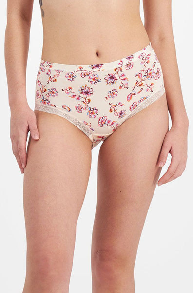 Barely There Luxe Full Brief (Pink Floral) – Not Just Bras