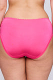 Prima Donna Cala Luna High Waisted Brief Hot Pink Embroidered