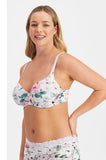 Jockey Parisienne Contour UW Bra (Floral) Available in sizes 12B and 14B only