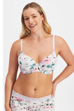 Jockey Parisienne Contour UW Bra (Floral) Available in sizes 12B and 14B only