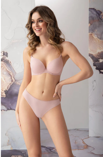 Virginia Laser Cut G-String (Blush Pink)