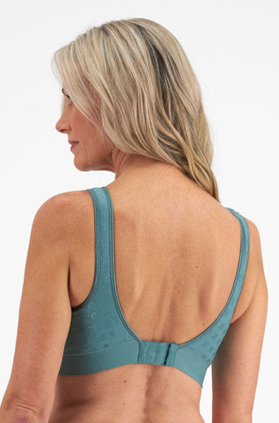 Flex Fit Contour Wirefree  Bra (Teal)
