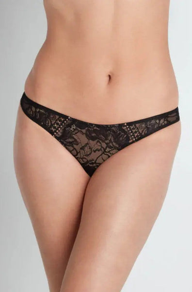 Only Me G-String (Black Tuscany)  Available in size XL only