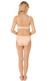 Amoena Emma Brief Peach - Lace Trim Mastectomy Underwear