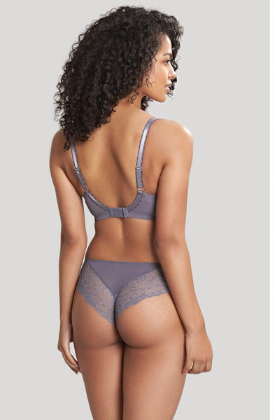 Jasmine Brief (Grey Animal) . Available in size 18 only