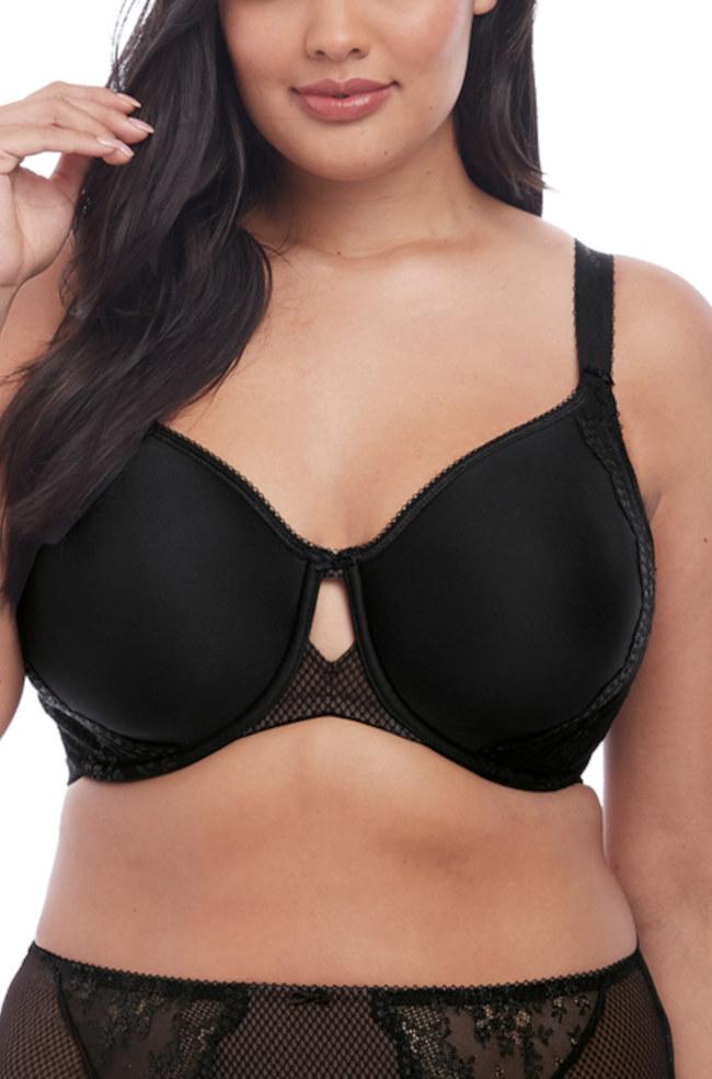 Elomi Charley Black Spacer Moulded Underwire T-Shirt Bra