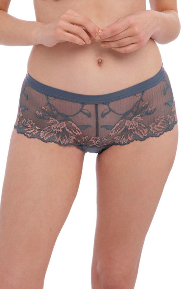 Fantasie Aubree Short Shadow Rose Slate Pink - Size XL