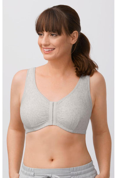 Ester Front Opening wirefree Bra (White) – Not Just Bras