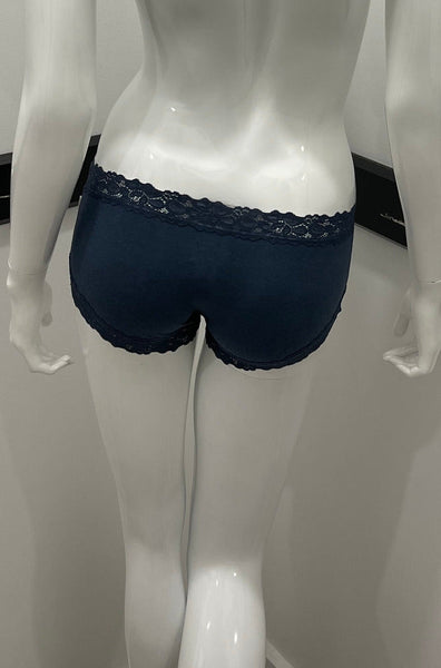 Jockey Parisienne Boyleg Briefs (Navy) Available in size 16 only - Not Just Bras
