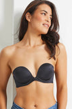 Low Cut UW Strapless Convertable Bra (Black) Available in size 14C only