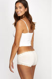 Parisienne Boyleg Brief (Vanilla)  Available in size 16 only