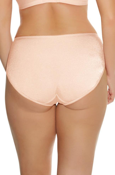 Elomi Cate Full Brief Latte - Smooth Nylon Stretch Comfort