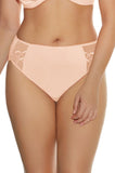Elomi Cate Full Brief Latte - Smooth Nylon Stretch Comfort