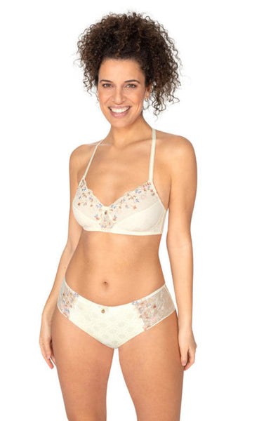 Daydream lightly padded Wirefree Bra (Off White/Floral) – Not Just