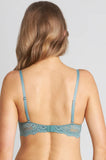 My Fit Lace Push-Up UW Plunge Bra (Sagebrush Green)