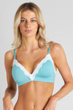 Nikki Wirefree Bra (Porcelain & White)