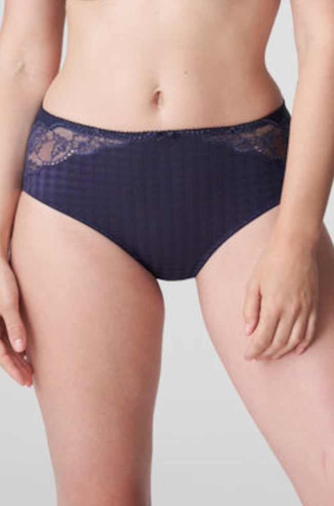 Madison Full Brief (Bleu Bijou) Available in size 4XL only