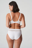 White high-waisted brief from Primadonna, available in sizes 3XL and 4XL