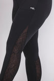 Panache Ultra Adapt Sports Leggings (Black)