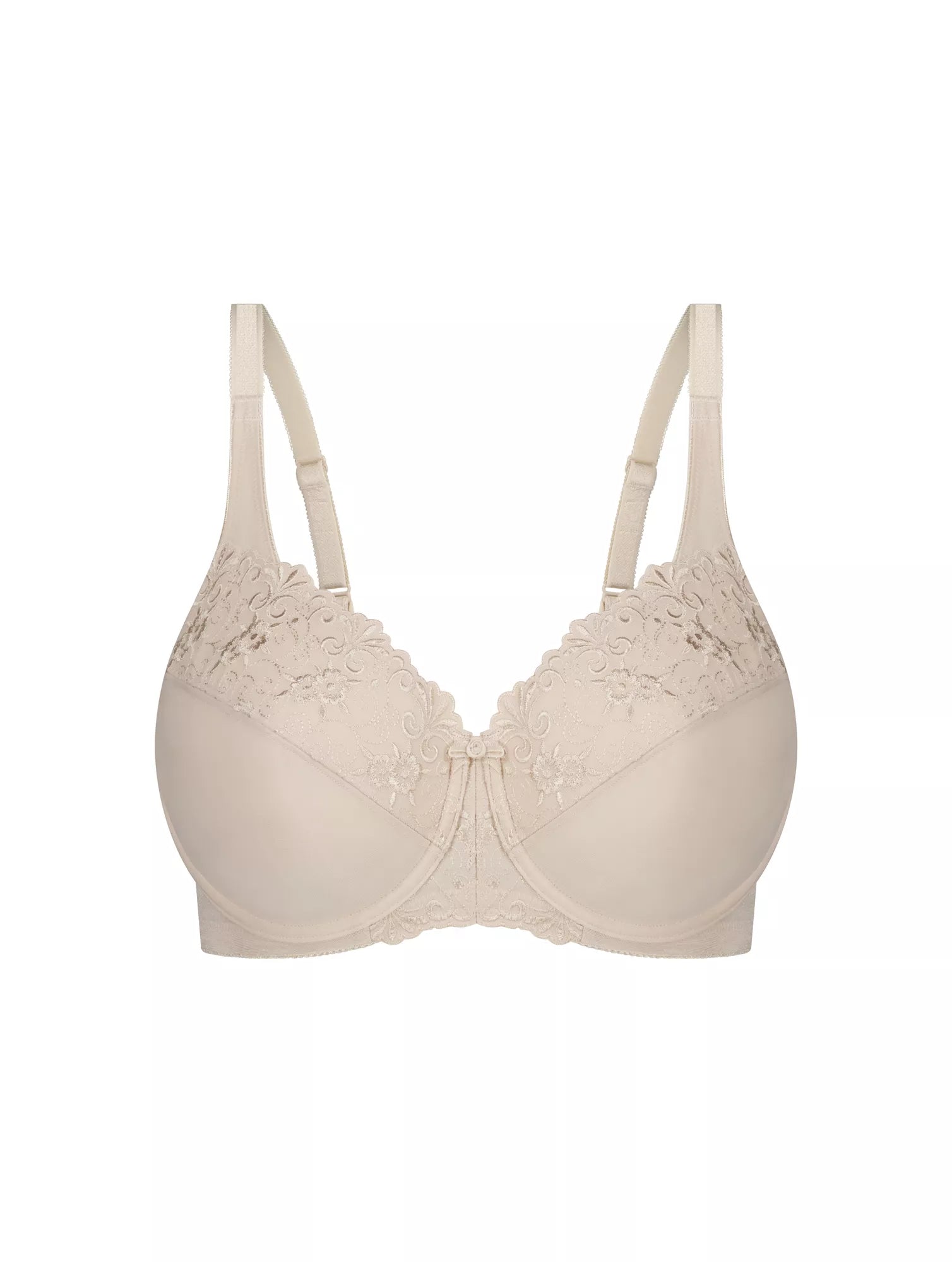 Everyday Underwire Moulded T-Shirt Bra - Fawn Lace