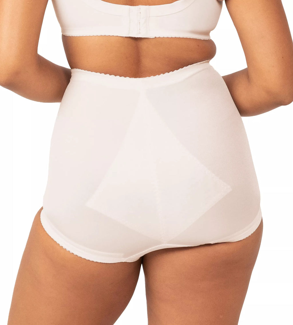 Triumph Belform Support Control Panty in skin nude, seamless undergarment providing shaping and comfort.