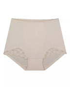 Triumph Tum-E-Lace shapewear pant with tummy control, featuring lace design and smooth fit for shaping and support.