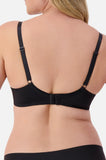 Triumph Gorgeous T-Shirt Bra Black 14D - Seamless Contour Support