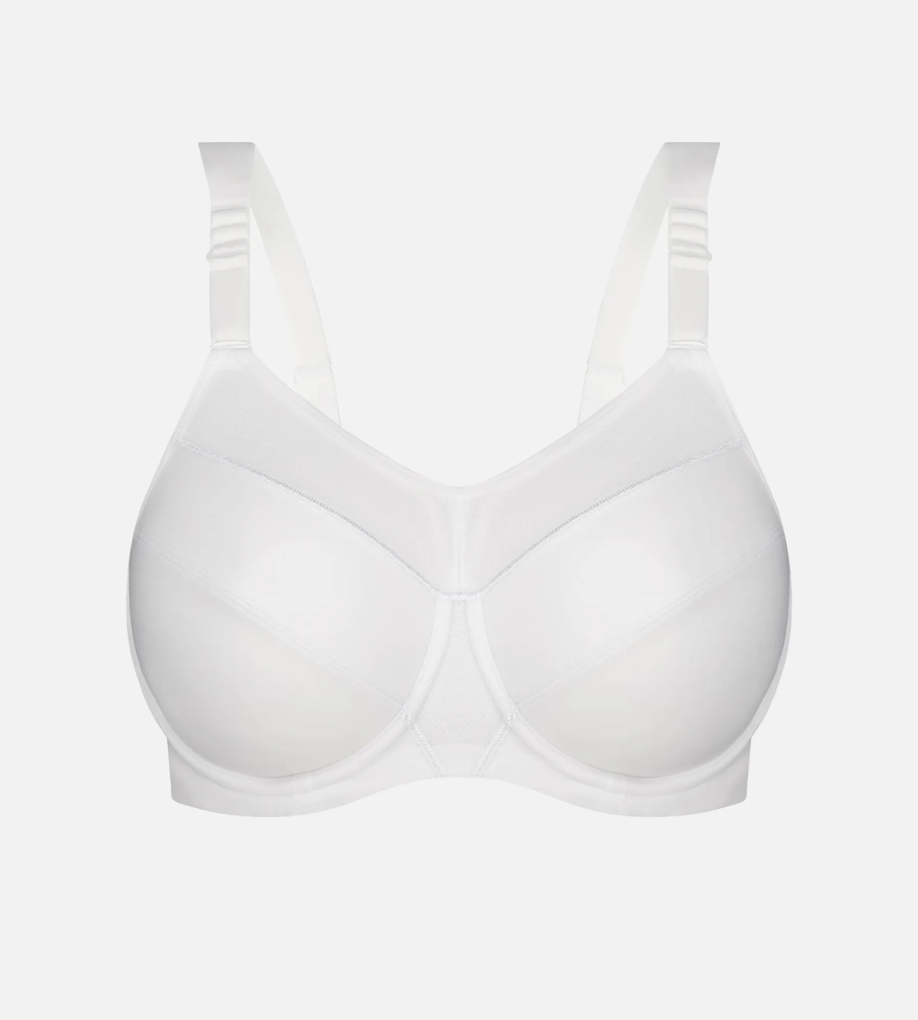 Triaction Wired Sports Bra - White